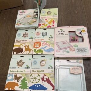 Slice Die Cutting Machine Bundle Making Memories + Design Cards New